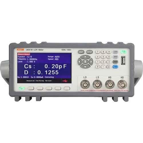 JK2811B LCR Meter Digital Bridge Meter 100Hz,120Hz,1kHz,10kHz
