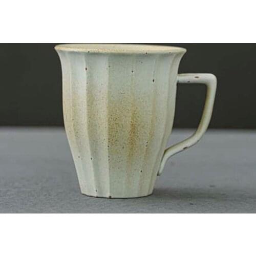 Japanese-style stoneware office green tea cup retro with a cup ceramic coffee cup homestay kiln into a home tea cup