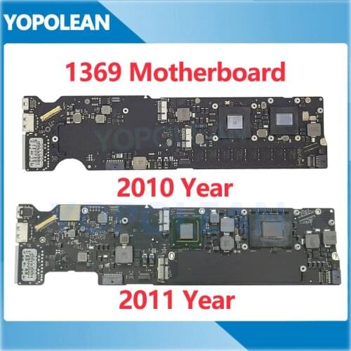 Tested Motherboard For MacBook Air 13" A1369 Core 2 Duo i5 2GB 4GB Logic Board 820-2838-A 820-3023-A B 2010 2011
