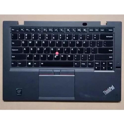 Original Lenovo IBM ThinkPad 2015 X1 carbon 3rd x1c backlit keyboard Bezel Palmrest Cover /w