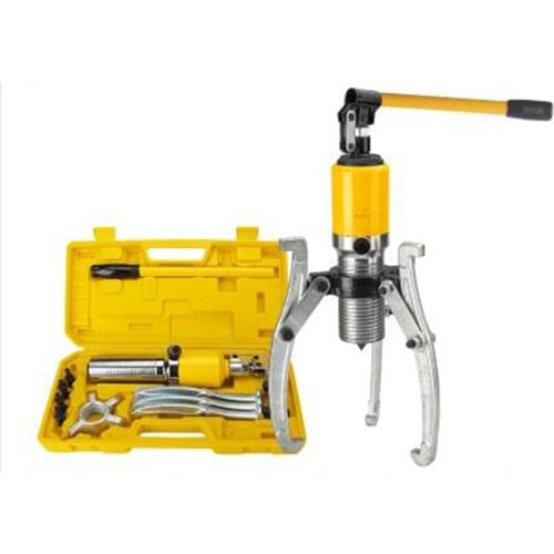 Hydraulic Gear Puller 20 Tons 2 Jaws 3 Jaws Wheel Bearing Hand-held Wheel Pulling Tool Hydraulic Bearing Puller Removal Tool Set