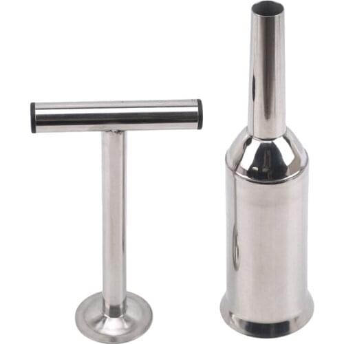 Homemade Sausage Stuffer Stainless Steel Sausage Filling Machine Sausage Syringe Meat Filler Sausage Maker