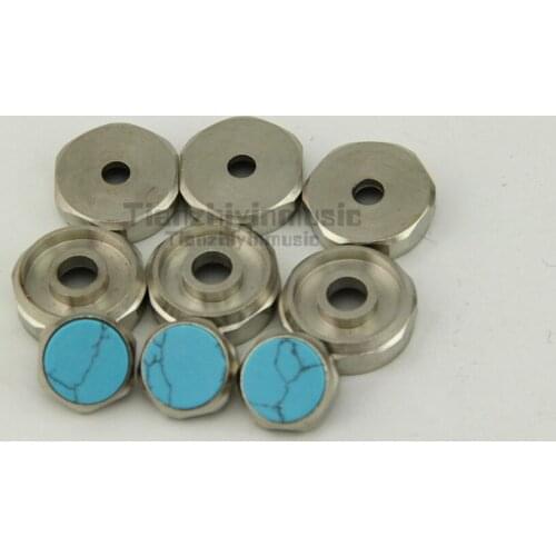 Trumpet Valve Finger Buttons Repair Parts Set of 9PCS