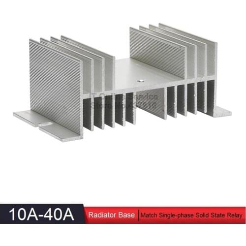 High Quality 10A-40A Solid State Relay Heatsink Base SSR Radiator Base 10A 20A 40A