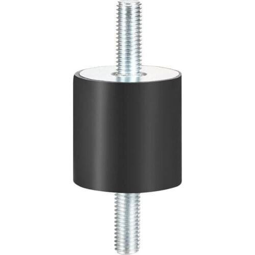 UXCELL 1pcs Mounts D40xH40/D30xH40/D40xH30/D40xH30 Rubber Vibration Isolator Mounts Shock Absorber with M10x27/M8x23/mm Studs