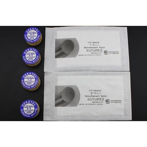 South Korea imported axis cosmetic plastic surgery suture polymer suture thread embedding double eyelid nylon monofilament threa