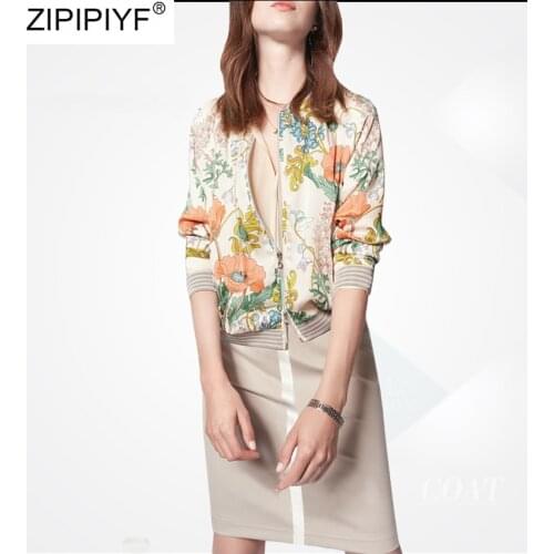 2020 New Designer Skirt Suit Set Women Spring V-Neck Long Sleeve Print Shirts Blouse Tops + Sexy Cut Pencil Skirt Suits Set