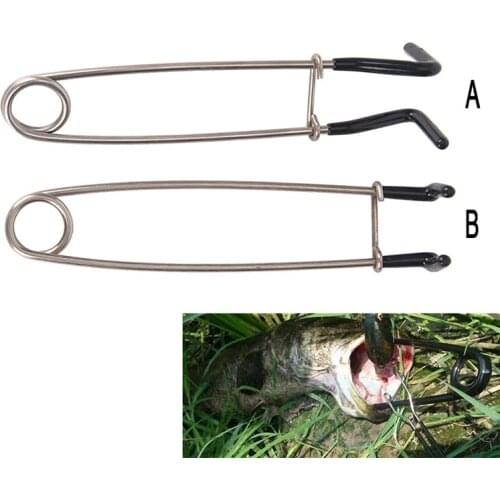 1Pc Stainless Steel Fish Mouth Spreader Fish Jaw Spreader Portable And Lightweight Fish Gag Mouth Opener Fishing Tools