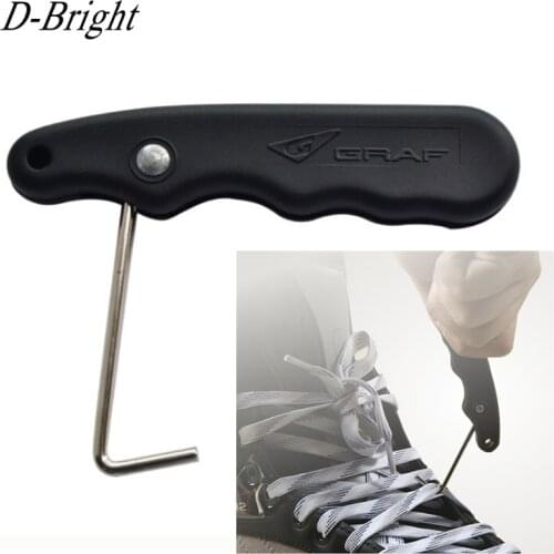 1 Pcs Practical Skate Lace Tightener High Quality PP Handle Hold Ergonomic Design Suit Figure Roller Hockey Skates Skate Tool