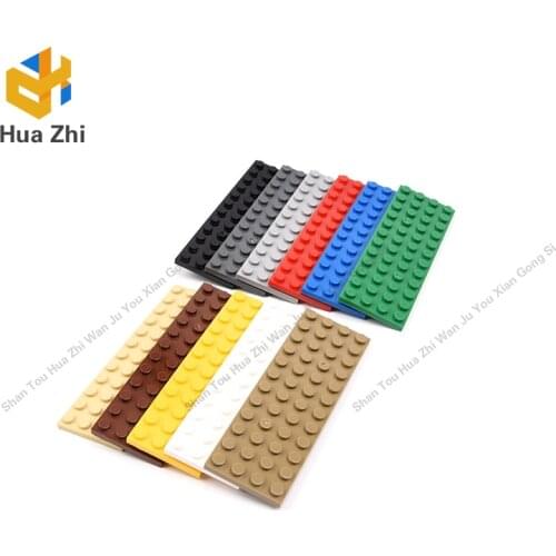 4PCS 3029 Plate 4 x 12Building Blocks Parts MOC DIY Education Build Toys Brick