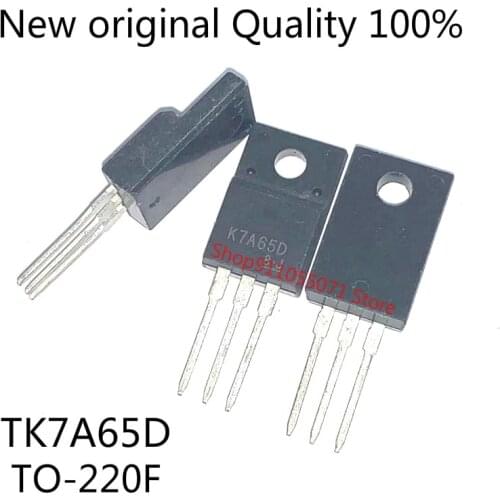 10PCS/LOT K7A65D TK7A65D TO-220F 650V 7A New spot hot sale