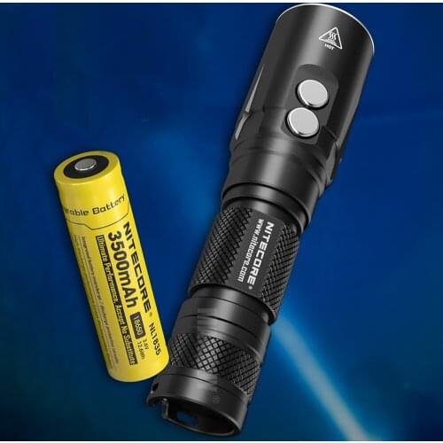 2021 Original nitecore DL20 Diving Light NL1835 Rechargeable Battery 1000 LMs LED Flashlight Underwater 100 Meters FREE SHIPPING