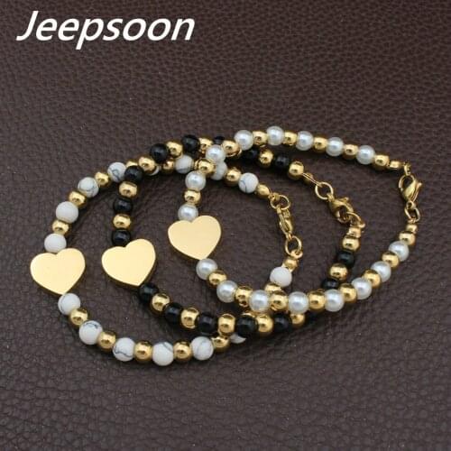 Jeepsoon Bracelets With Charms
