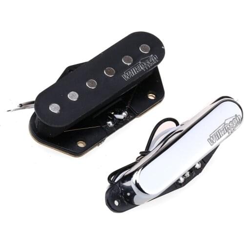 Wilkinson Low Gauss Nashville Sound Ceramic Single Coil Pickups Set for Tele Style Electric Guitar