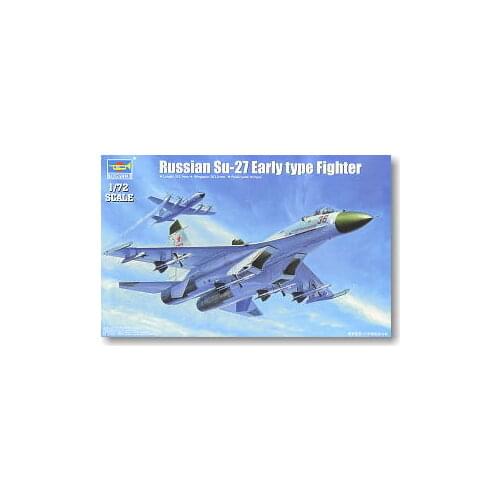 Trumpeter 1/72 scale model 01661 Su-27 defensive fighter