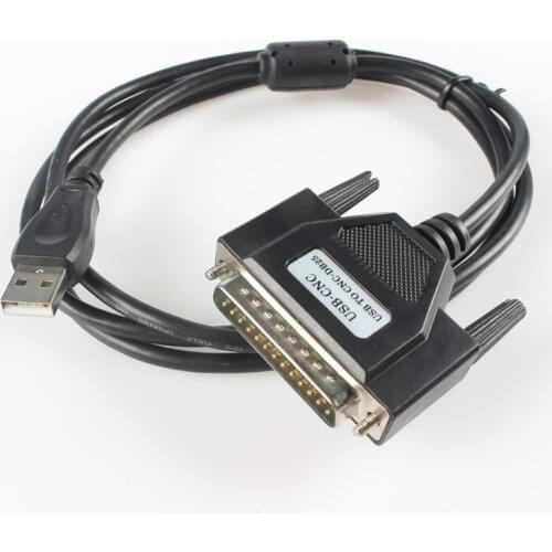 New USB CNC To 25 Pins transfer cable For Mini CNC router engraving milling Machines Supports to Connect Laptop