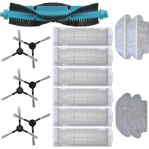 HOT！-Main Side Brush Disposable Mop Rag for Viomi V2 Pro V3 Mop Filter HEPA V-RVCLM21B Accessories Robot Vacuum Cleaner