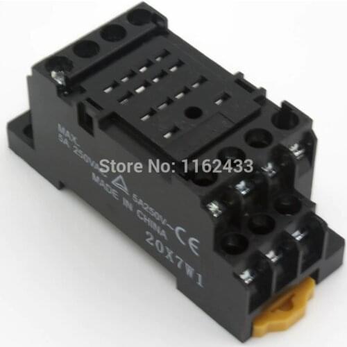 PYF14A-E 14 pin relay socket base for MY4 HH54P H3Y-4