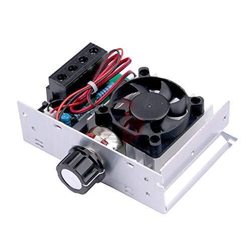 10000W High Power SCR Voltage Regulator Speed Controller Temperature Control Switch Dimmer Thermostat Cooling Fan 110V 220V AC