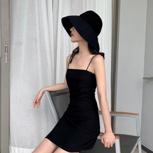 Sexy Solid Black Summer Clothes Backless Spaghetti Strap Nightclub Woman Dress Bodycon Evening Party Low Neck Mini White Vestido