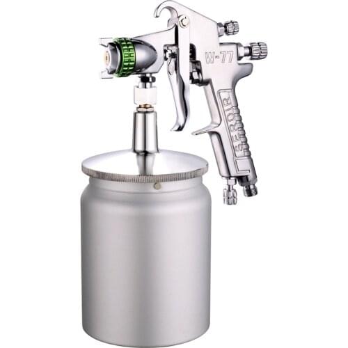 Siphon Gravity W-77 Spray Gun 2.0 / 2.5 / 3.0mm Hand Sprayer Car Painting Furniture Spray Gun