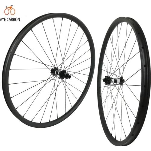 Super light carbon mountain wheels 29er only 1240g carbon wheelset for XC 29 inch carbon mtb wheels