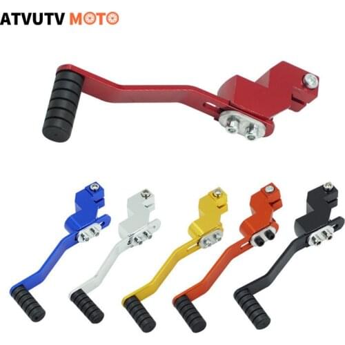 Universal Adjustable CNC Aluminum Alloy Folding Gear Shifter Pedal Shift Lever For Motocross Dirt Bike Pit Dirt Bike