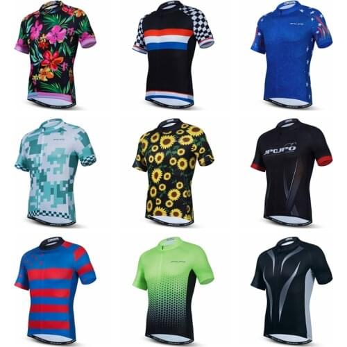 2021 Mens Clothes Pro Team Cycling Jersey Short Sleeve Bicycle Clothes Summer MTB Road Bike Shirt Tops