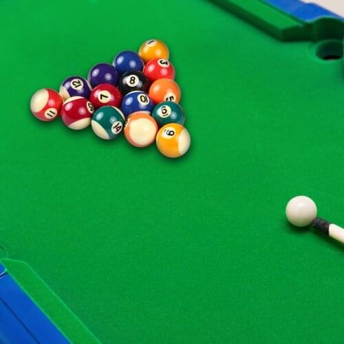 25/32/38MM Cue Balls Full Set Snooker Balls Children Billiards Table Balls Set Resin Small Pool Cue Balls Full Set Kids Fun