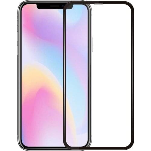 4D Curved Edge Screen Protector For iPhone X 10 Full Cover Dust-Proof Tempered Glass For iPhone X 10 Toughened Protective Glass