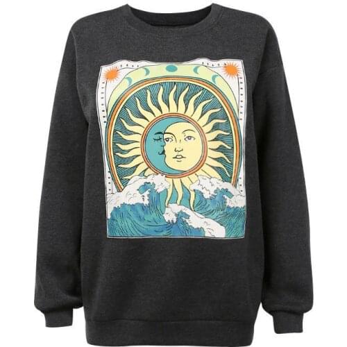 Everkaki Women's Sweatshirts With Print