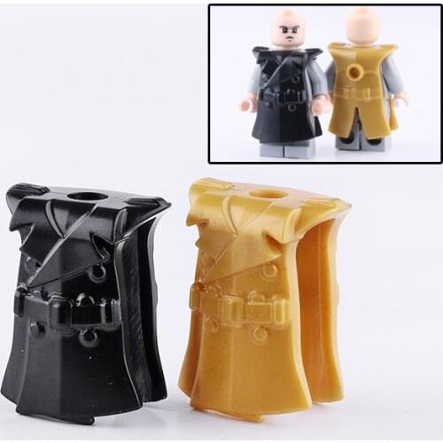 Military Soldier Figure Accessories Frock Building Blocks Military Army Officer Coat Waistcoat Vest MOC Bricks Toys Children