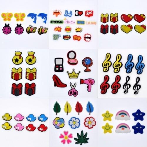 Cute Boys And Girls Favor Present Heart Cosmetics Fruit Red Heart Rainbow Caps Musical Note Gift Boxes Wristbands Shoe Accessory