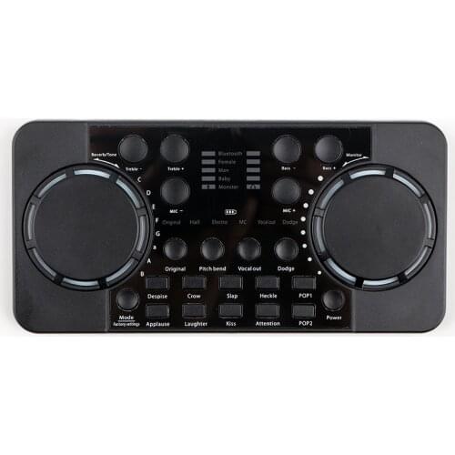 Mini Cell Phone Sound Card Audio Set Interface External Usb Live Microphone Sound Card Bluetooth Function for Computer Pc Mobile