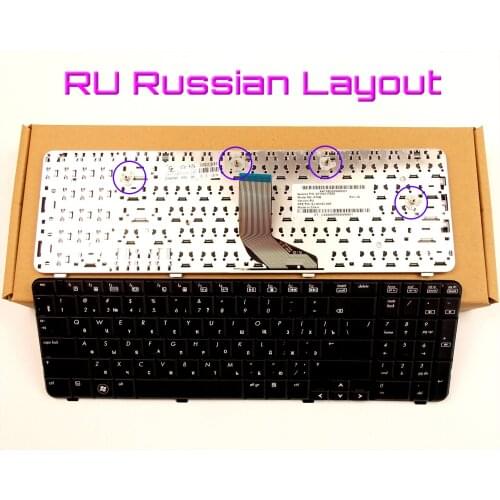 New Keyboard RU Russian Version for HP/Compaq 539618-001 517865-001 AE0P6U00310-0P6 532818-001 532819-001 Laptop