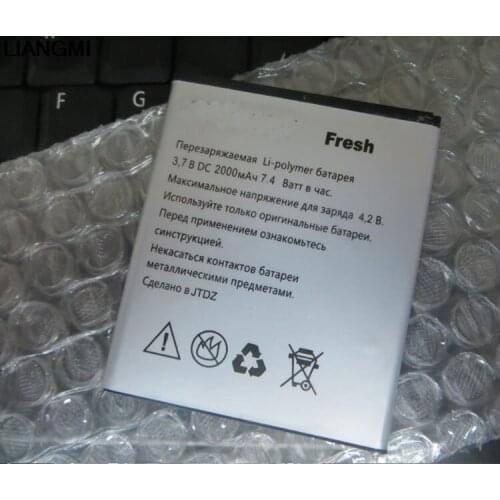 New Battery For EXPLAY Fresh 2000mAh 3.7V Li-Polymer Mobile phone Replacement Batteries with phone stander