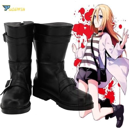 Angels of Death Ray Rachel Gardner Cosplay Shoes Satsuriku no Tenshi Cosplay Boots Custom Made
