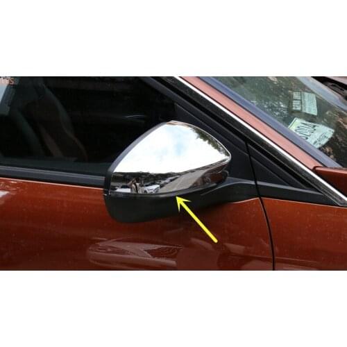 For Peugeot 5008 2017-2019 High-quality ABS Chrome Rearview mirror cover Anti-Rub protection Decoration Car styling