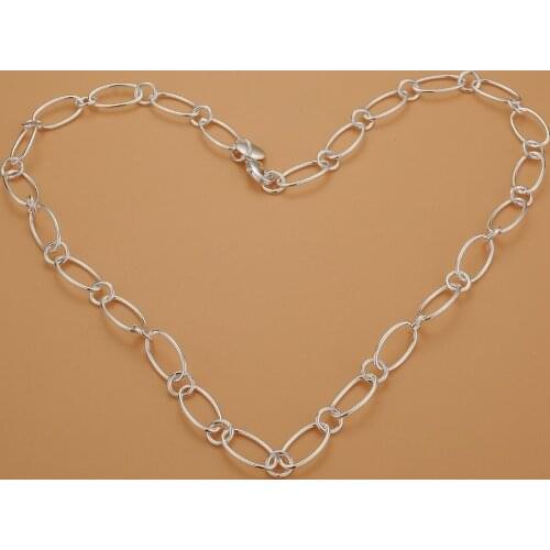 XL-AN556 Hot Pretty Silver Plated Neckalces For Women Wholesale Free Shipping Charm Christmas Gifts Fashion 925 Jewelry Pendant