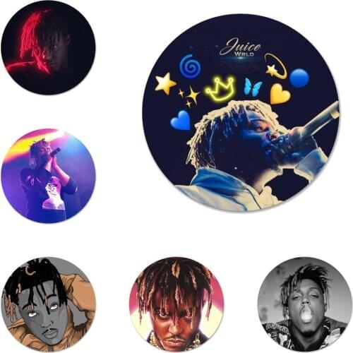 Rapper Juice WRLD Badge Brooch Pin Accessories For Clothes Backpack Decoration gift