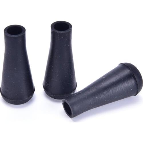 10pcs Rubber Blunt Target Point Arrowhead Field Tips Archery Broadhead Target Arrow Head for 8mm Outer Diameter ArrowShaft