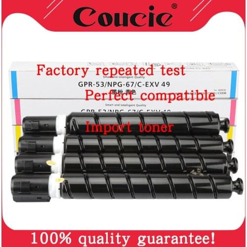 4PCS/Set Color Toner Cartridge For Canon IR-ADV C3320 3325 3330 3520 3525 3530 3320 C3325 C3330 C3520 C3525 C3530 NPG67 G67
