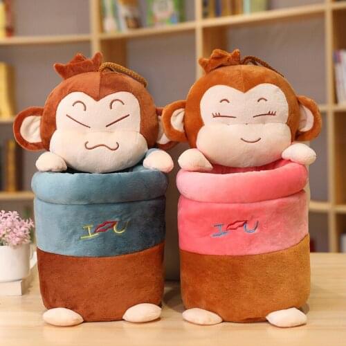 40cm Cartoon Cute Storage Bags Animals Lanyard Packs Store Coin Dinosaur Cats Husky Dog Monkey Toys For Kids Girls Gifts