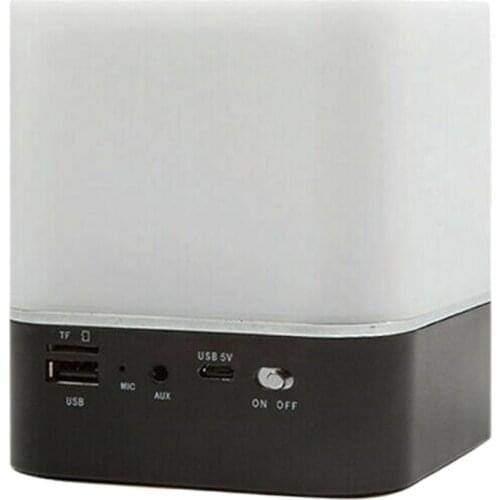 Wireless Bluetooth Speaker Light Smart Desk Lamp USB Rechargeable Gifts