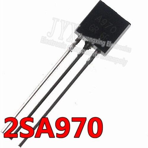 100pcs 2SA970 2SC2240 TO92 (50PCS* A970 +50PCS* C2240 ) TO-92 Bipolar Transistors - BJT NPN new and original