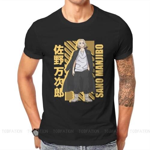 Tokyo Revengers Anime Sano Manjir Tshirt New Arrival Graphic Men Classic Homme Summer Mens Streetwear Cotton Harajuku T Shirt