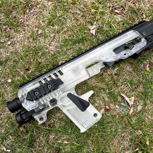 Toys Glock G17 G19 G20 KIT 20/20 G1 carbene kit modified nylon rear bracket accessories empty hanging back trip model