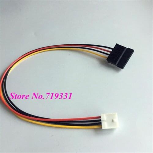 1000pcs Sata Power Supply Cable 4pin 2.54mm Optical Connector Industrial Motherboard Hard Drive Conversion Line