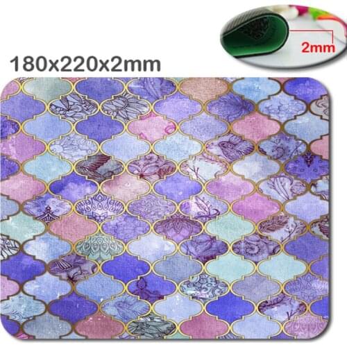 Mairuige Custom HD 3D print Color bright personality Mouse Pad Computer Gaming Mouse Pads For Optical Anti-slip Smooth Mice Mat