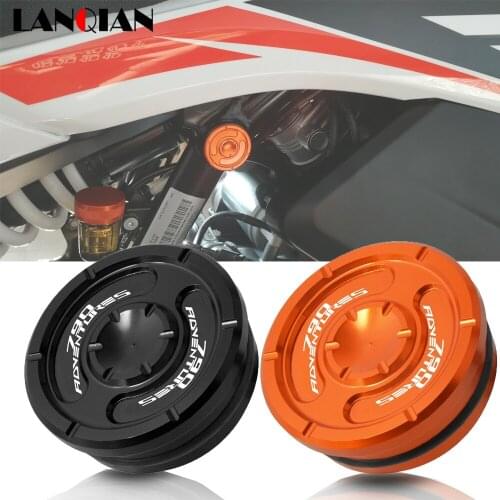 Motorcycle CNC Aluminum Frame Hole Cover Accessories Caps Frame Plug Kit Frame For 790 Adv S/R 790 Adventure S R 2019